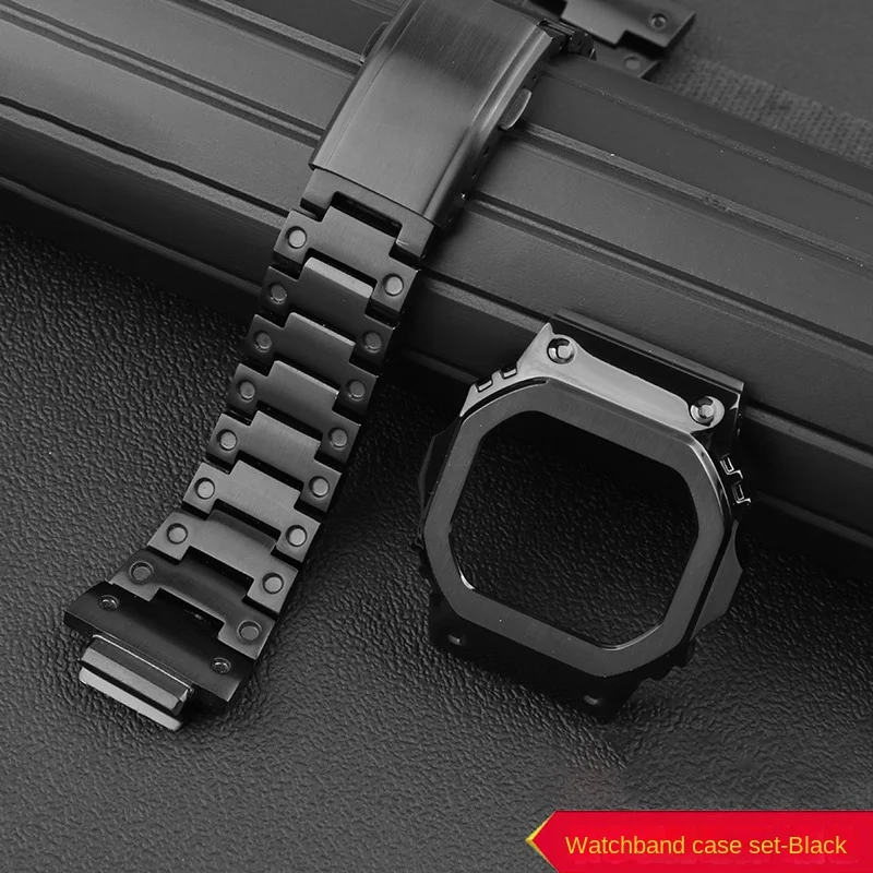 DW5600 メタルケース + ストラップカシオ G-SHOCK DW-5600 GW