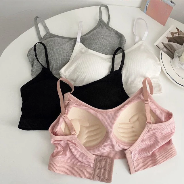 Push Up Bra Women Korean Version Summer Wireless Thin Underwear