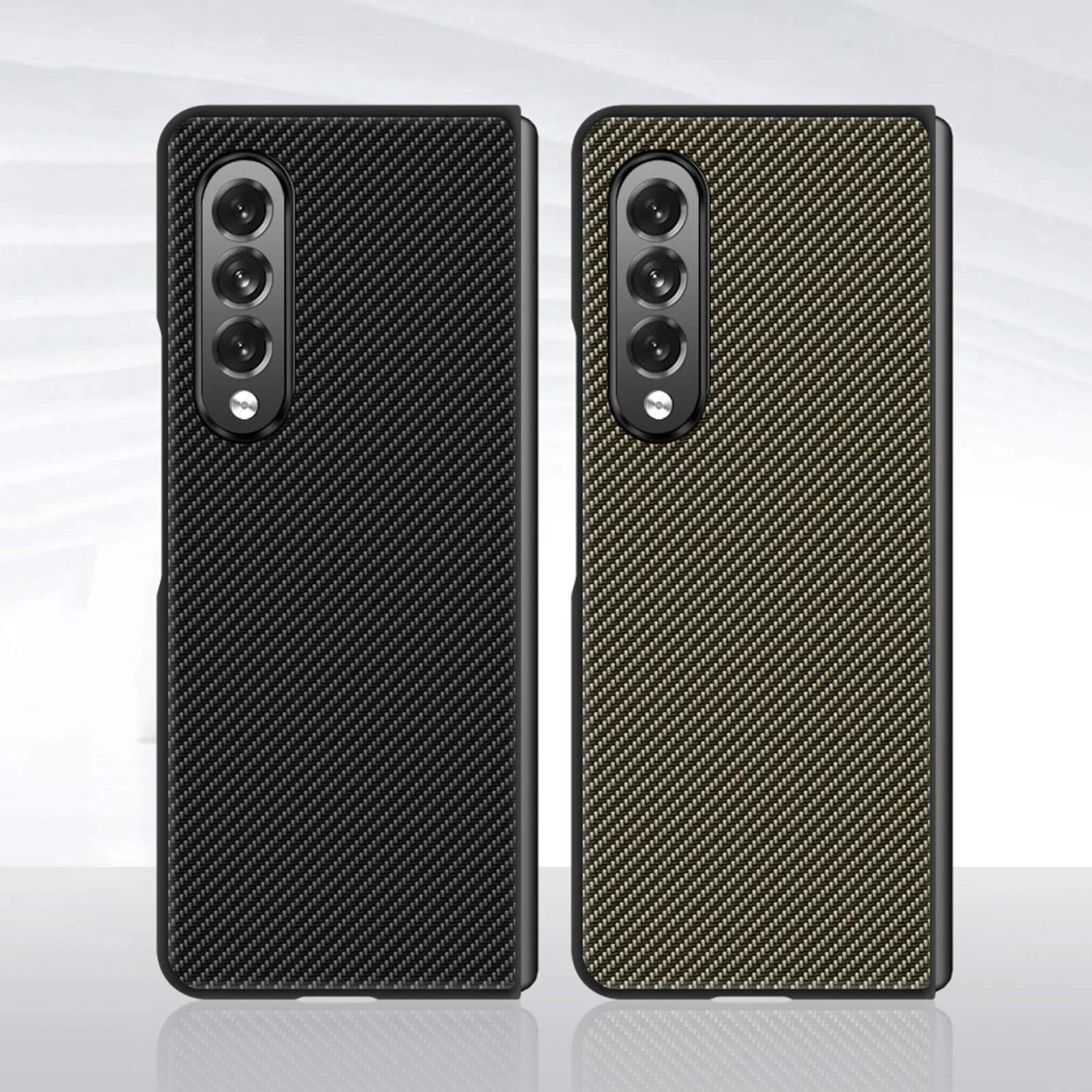 Protector Forsamsung Galaxy Z Fold 3 5G Full Cover Forsamsung Z Fold 3 5G Protective Shockproof Pc Cover Housing Smartphone