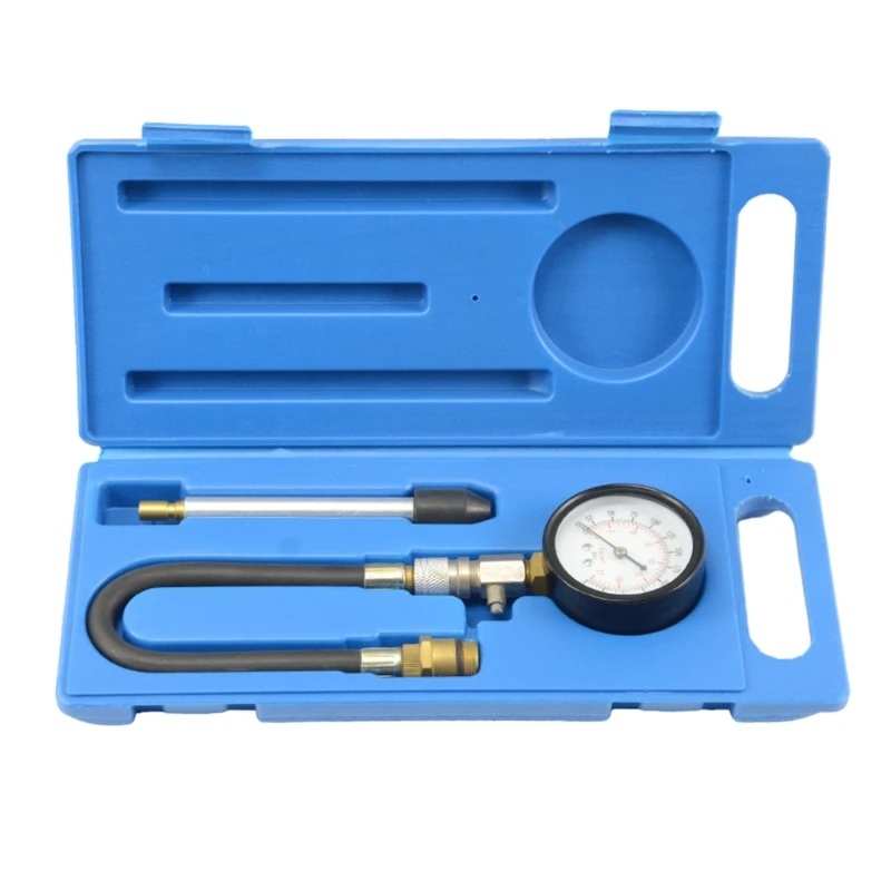 

Engine Compression Tester Cylinder 0-300PSI Automobile Pressure Gauge with M14 Adapter