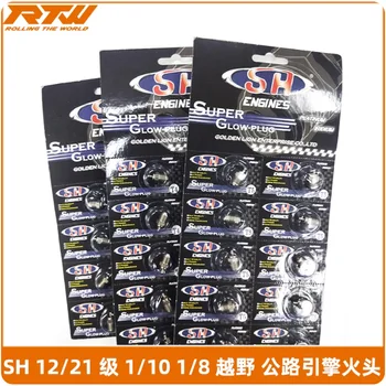Parti RC Serie SH 12-18-21-28-36 Candele Motore per Motore 1/8 1/10 RC Auto Camion Autostrada Motori Candele