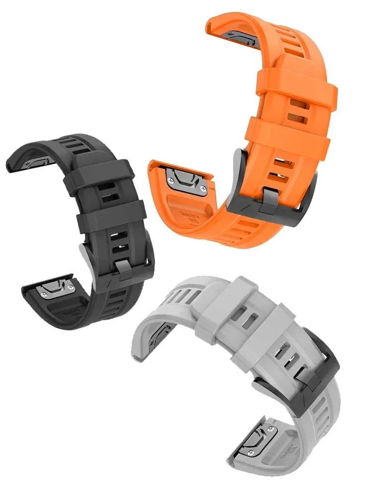Premium QuickFit Silicone Watch Strap - Durable and Stylish Replacement Bracelet, Multiple Sizes Available