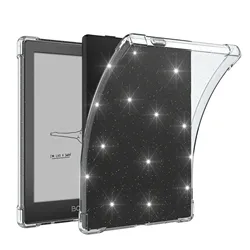 Clear TPU Silicone Shockproof Tablet Case with Airbag Protection - Boox Go 6 Gen 2 2024 (Sparkle)