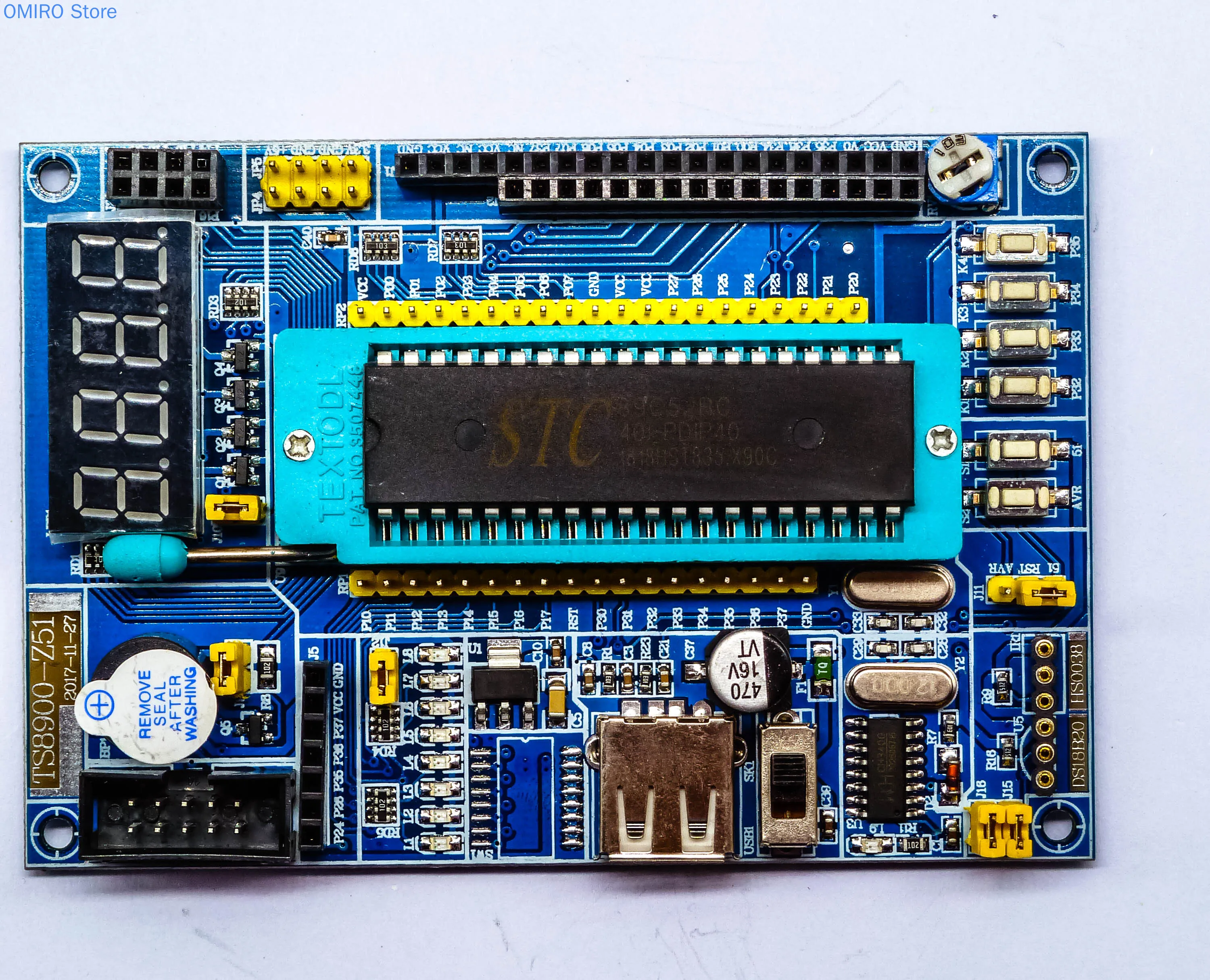 51SCMdevelopmentboardlearningboardexperimentalboardAVRsystemboardintelligentcar