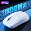 Portable Rechargeable Wireless Mouse Bluetooth/2.4G Dual-Mode Gaming Mice 4 Colors Silent Gamer Mice for PC ipad Computer Mice