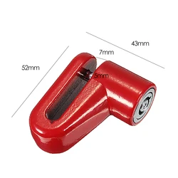 Electric Scooter Anti - Theft Steel Wire Disc Brake Lock Replacement (Black1)