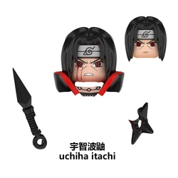 Figurines de dessin animé Naruto pour enfants, mini figurines classiques de bande dessinée, blocs de construction Itachi Kisame Konan Deidara Zetsu 