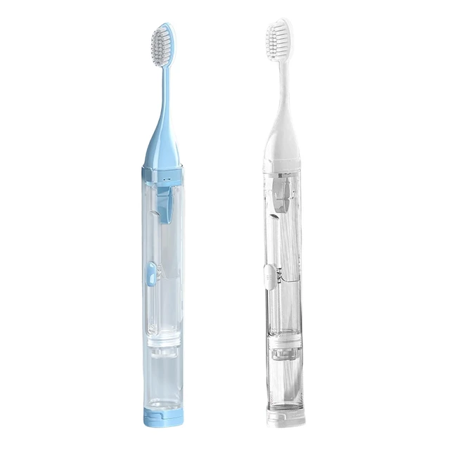 Set di spazzolini da viaggio portatili strumenti per la pulizia dei denti  con tubo per dentifricio spazzolino pieghevole per escursionismo  portaspazzolino da viaggio - AliExpress