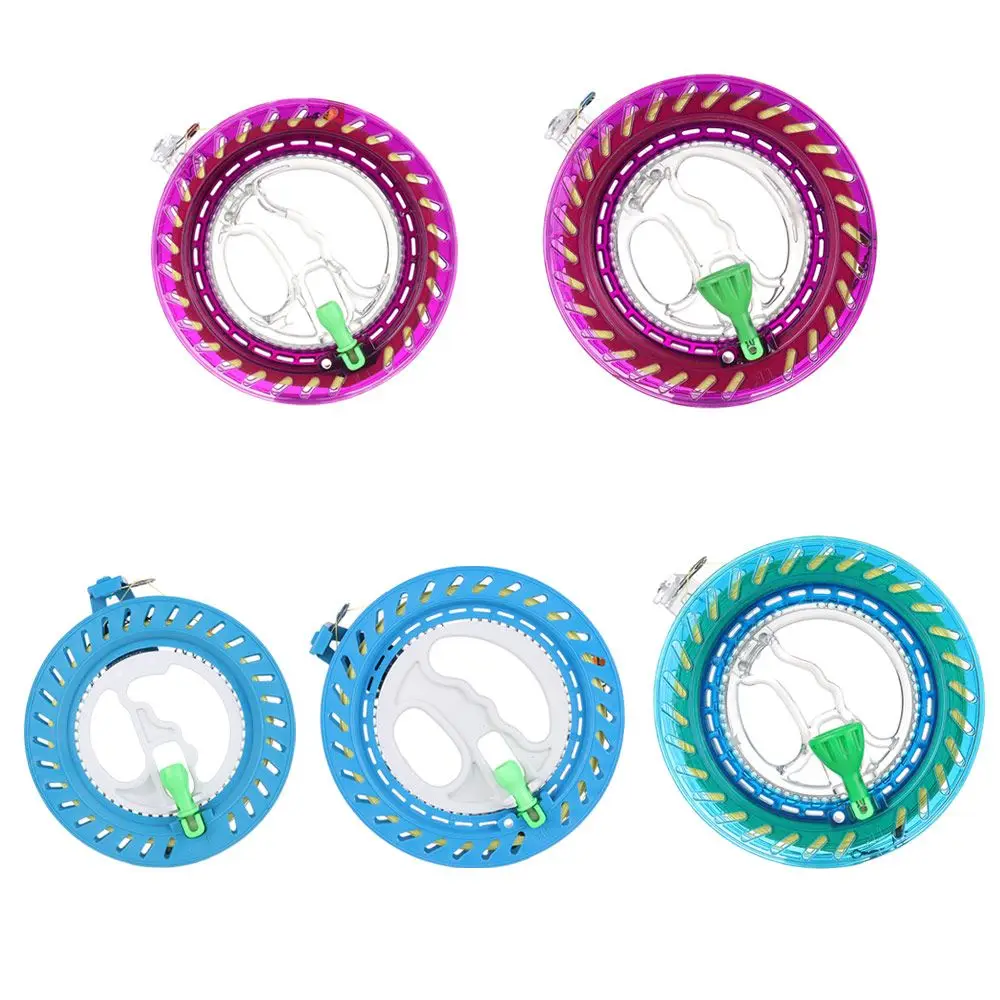 Plastic Twisted String Line Wheel Kite Reel Winder Kite Line Winder Winding Reel Grip Wheel Kite Flying Tool 5