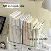 Transparent Book Stand Simple Free Combination U-shaped Book Organizer Acrylic Book Folder Desk Storage Rack Home Office
