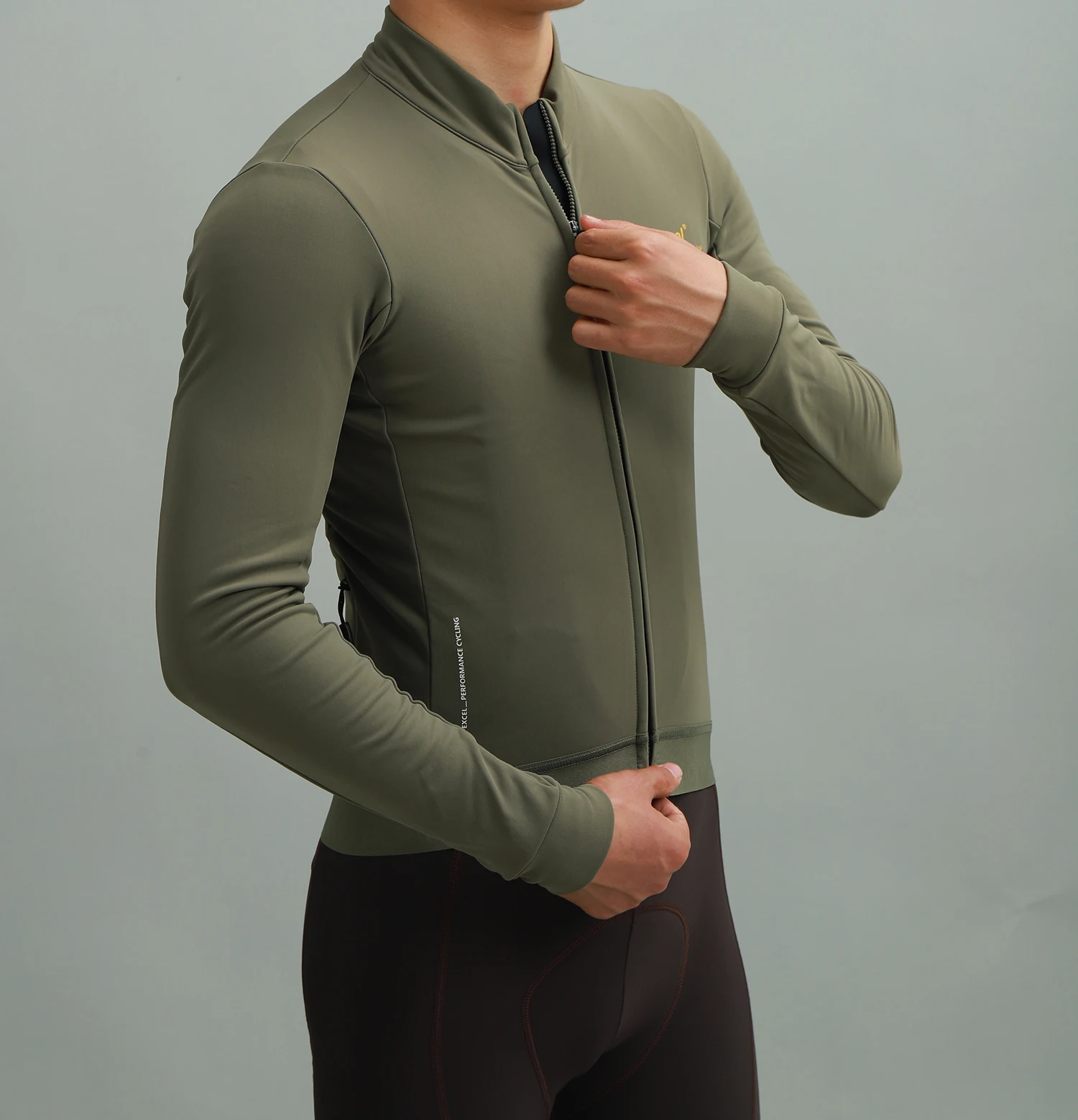 SPEXCEL 2023 Winter PRO AERO 3.0 Thermal Fleece Cycling Jerseys Long sleeve Race Fit Nylon thermal fabric Warm and breathable 3