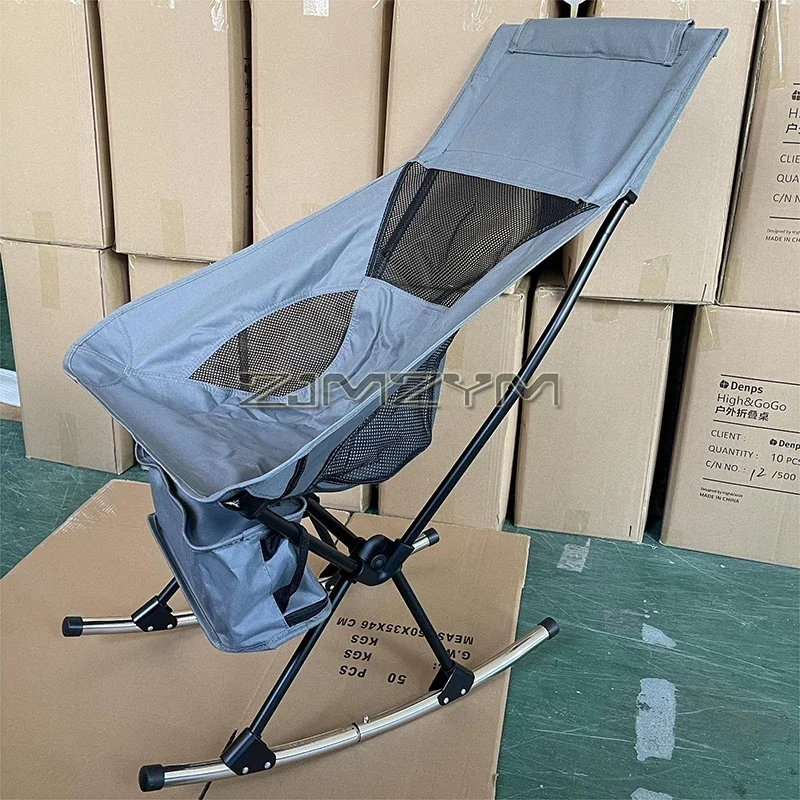 Chaise De Camping, Chaise Pliante Portable, Chaise De Pêche Classique Avec Motif Feuille, Chaise
