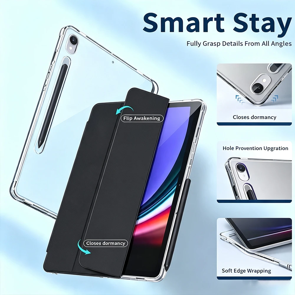 Universal Tri-fold Tablet Protective Smart Cover Case