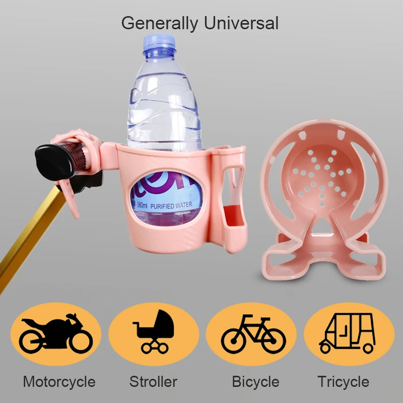 Stroller Cup Holder Mobile Phone Holder Drink Coffee Bottle Holder Can Mounts Holders Universal Baby Bicycle Baby Carriage Prams Baby Strollers cheap