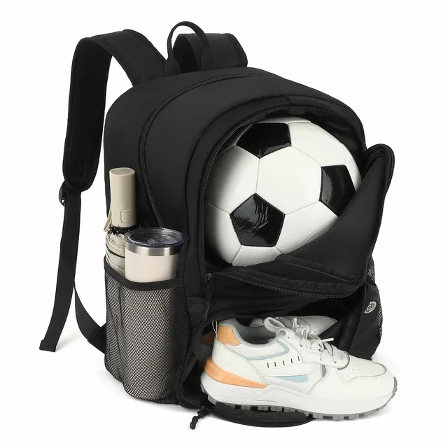 Backpack football bag, waterproof sports equipment bag, outdoor basketball volleyball bag, convenient and lightweight 6