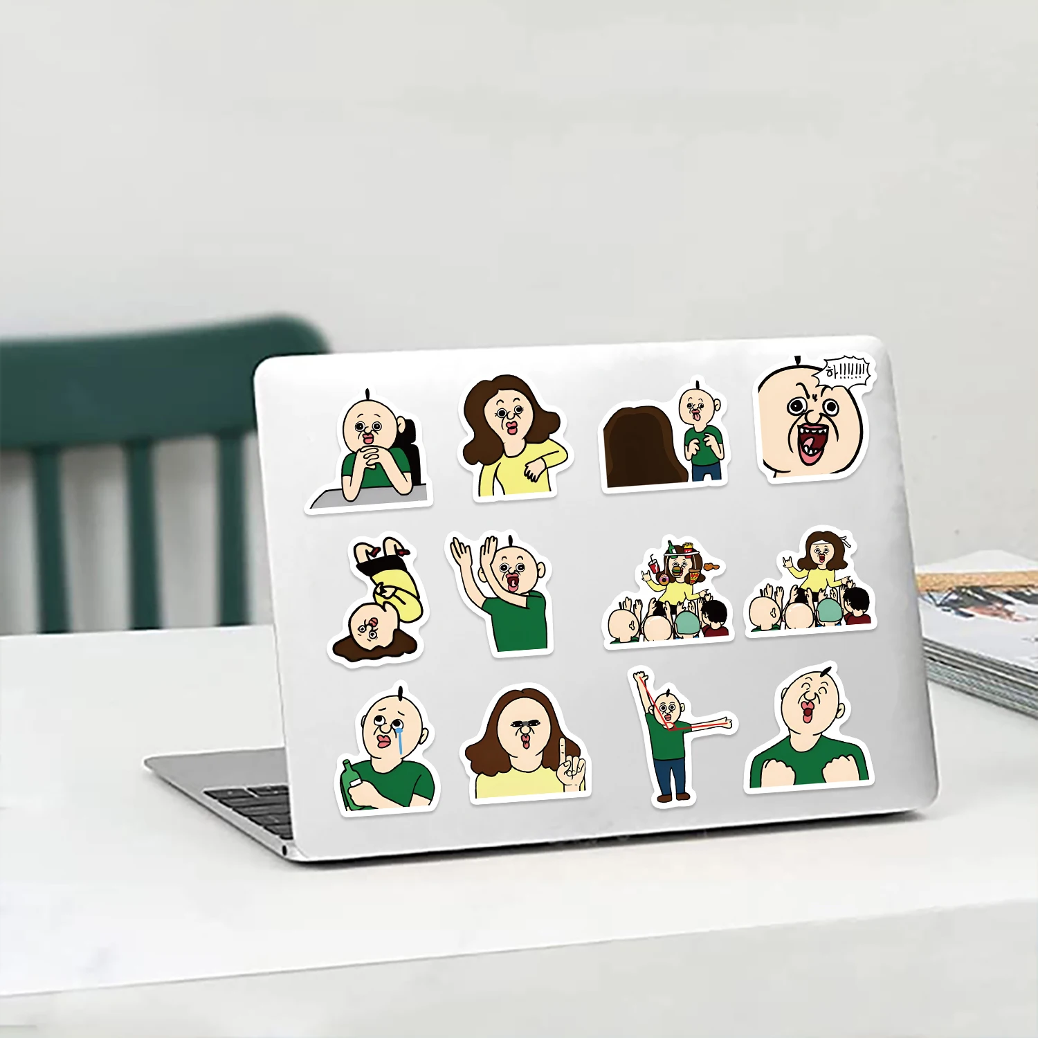 73pcs Cute Cartoon Bang Bang Tang Tang Stickers for Kids Funny Waterproof Decals DIY Phone Laptop Stationery Kawaii Sticker Toys 2