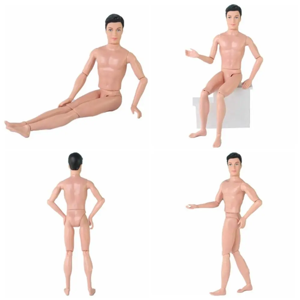 액세서리 포함 움직이는 관절형 켄 바디 프린스 남성 멀티 조인트 남성 누드 바디 남자친구 회전 가능 움직이는 1/6 피규어