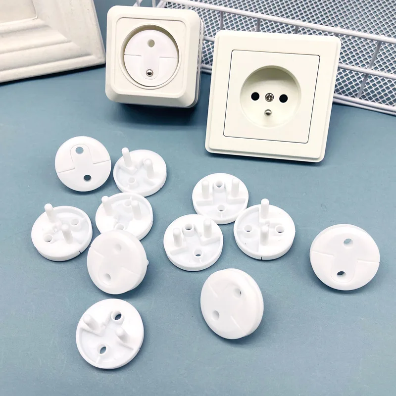 10Pc Outlet Covers Baby Proofing Safety Guard Protection Children Anti Electric Shock Electric Shock Plugs Protector Cover