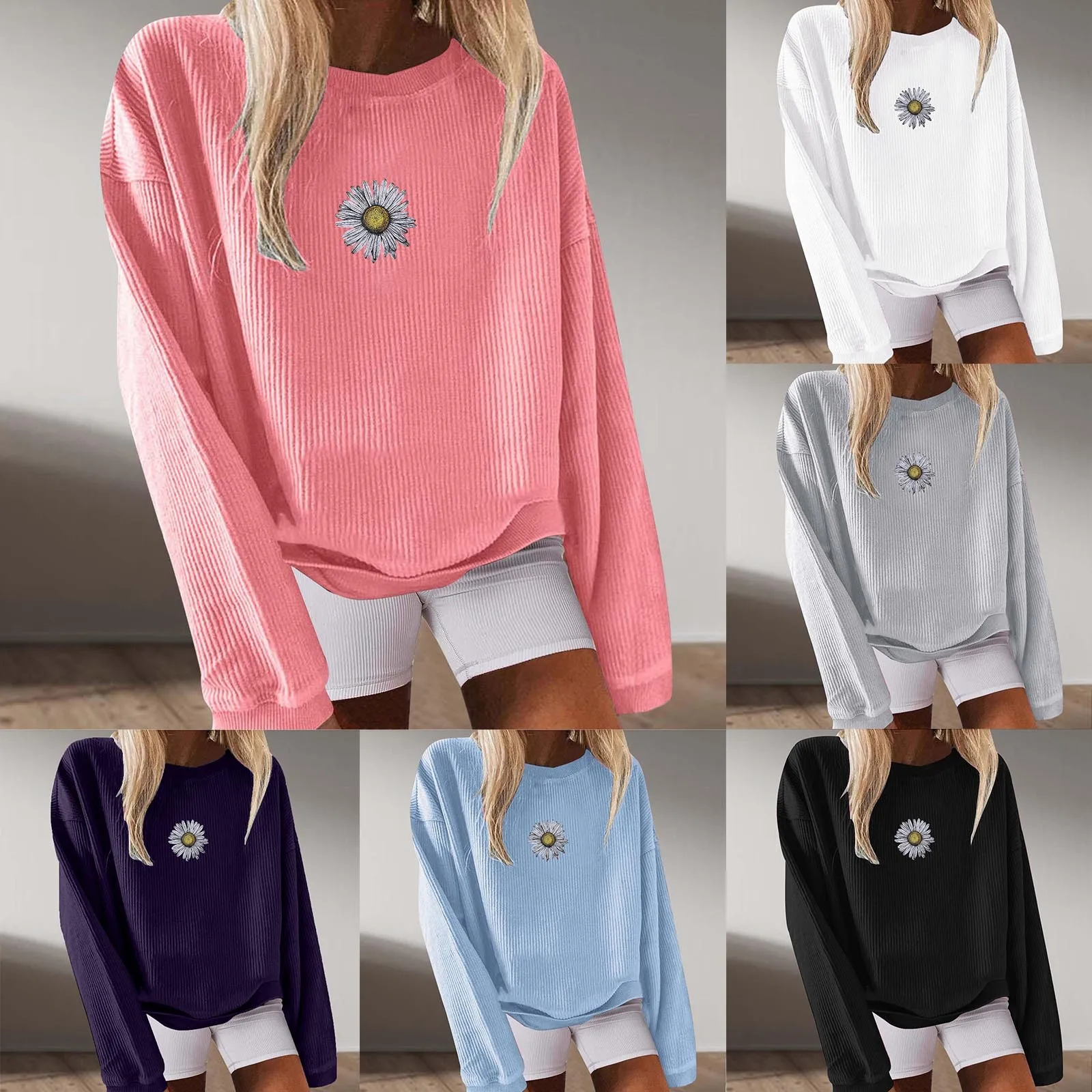 

Women's Long Sleeved Sweatshirts For Teen Girls Sweatshirts For Teen Girls Aesthetic Womens Casual Sweatshirt Pullover Tops