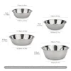 Dog Bowl Stainless Steel Pet Feeding Bowl Cat Food Drinking Feeder Bowl Durable Cheap For Small Medium Big Dogs 5