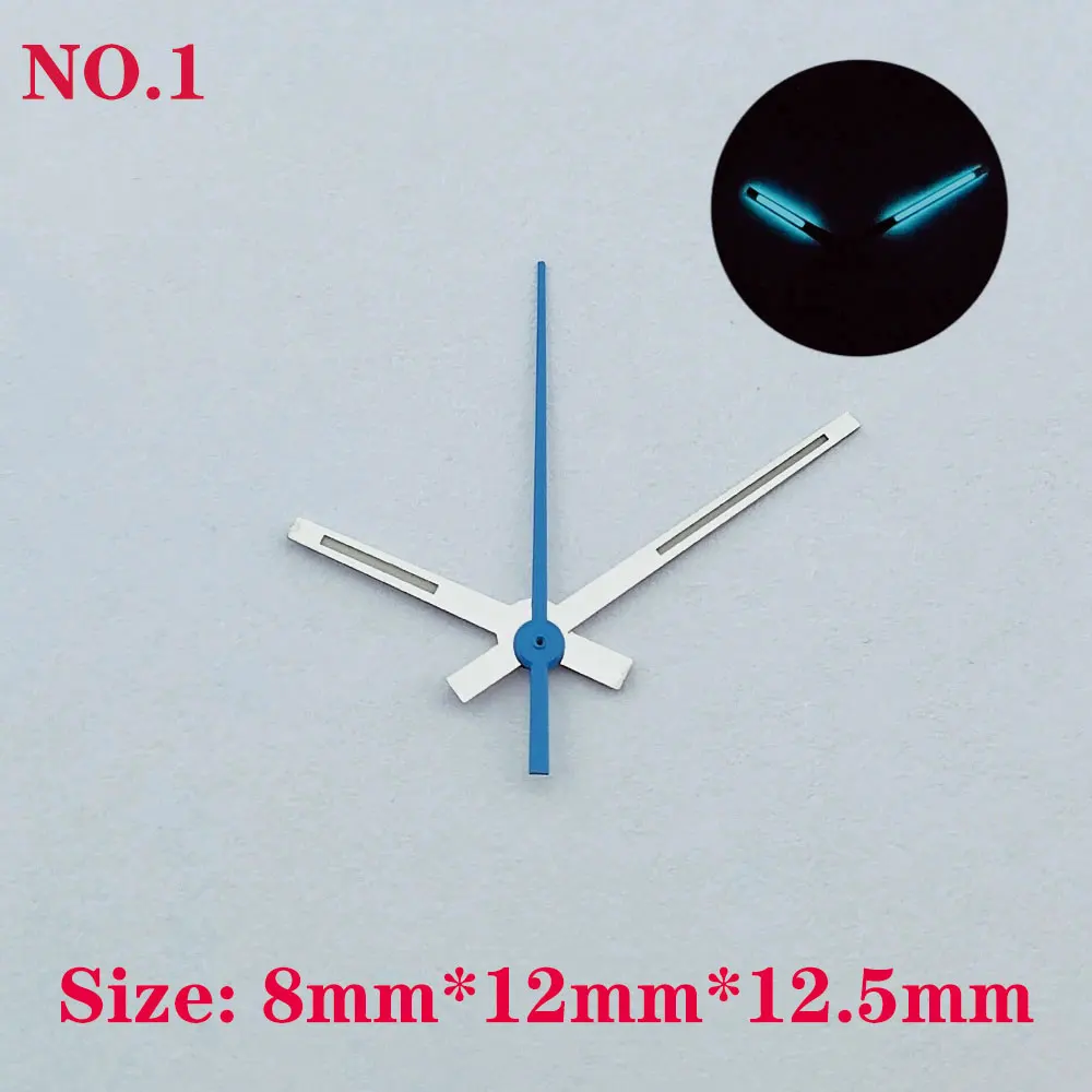 Luminous Blue Sports Watch Hands - Premium Watch Accessories