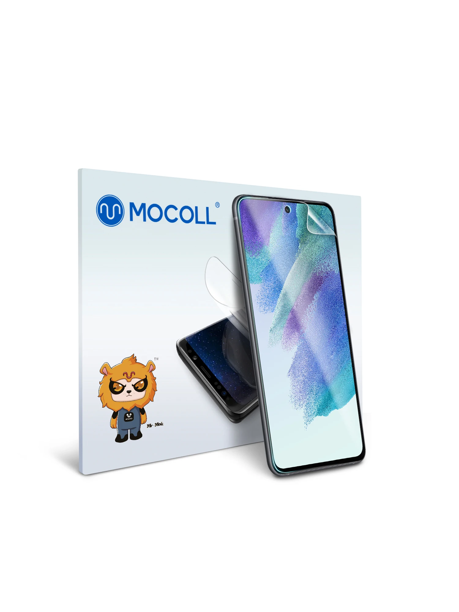 Гидрогелевая защитная пленка MOCOLL для дисплея Samsung Galaxy S22 Ultra матовая |