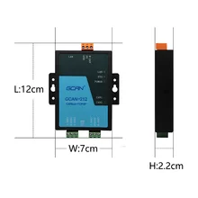 

GCAN-212 Ethernet To Can Module Gateway 32-Bit Industrial-Grade Processor Realize Canbus Remote Monitoring And Control