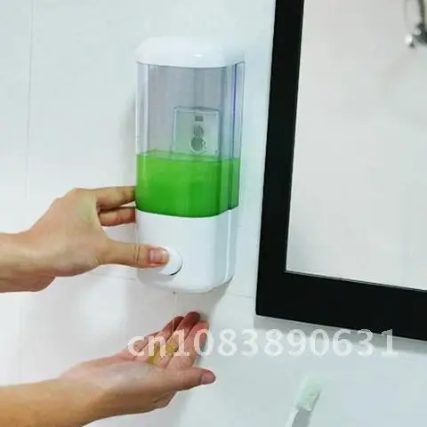 

Portable New Soap Dispenser Wall Mount Suction Cup Shampoo Shower Dispenser Single Lotion Soap Dispenser Kitchen Bathroom Hotel