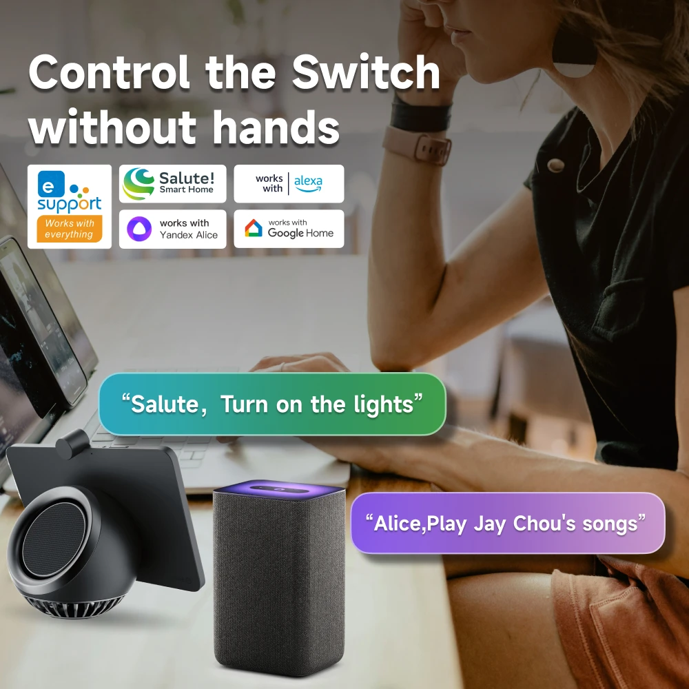 Mini Smart Switch with App Control – WiFi ZigBee Home Automation Relay Module