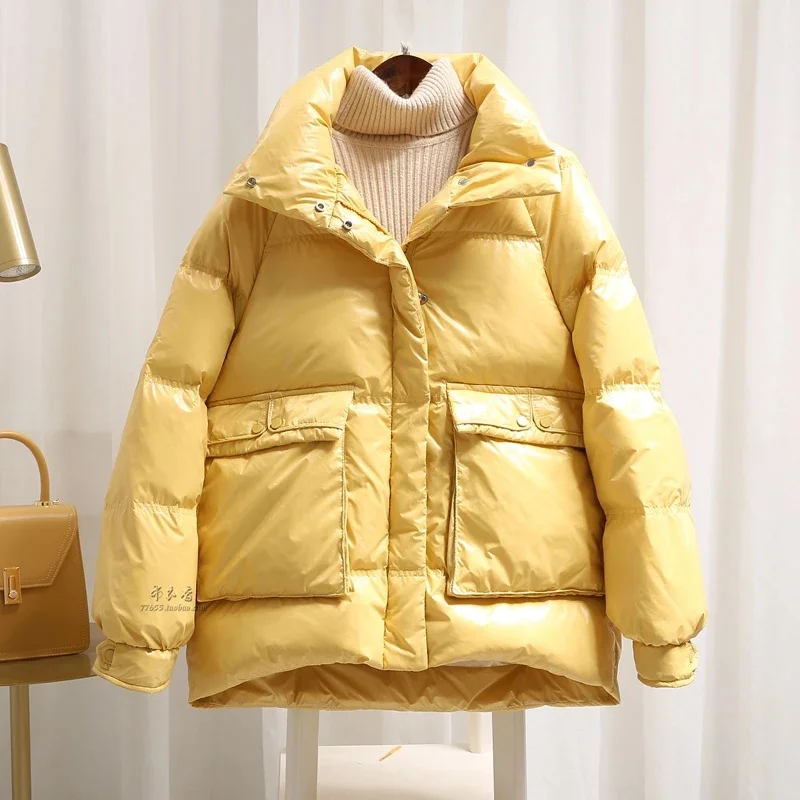 

New Women Down Jacket Casual Style Autumn Winter Coats And Parkas Female Outwear