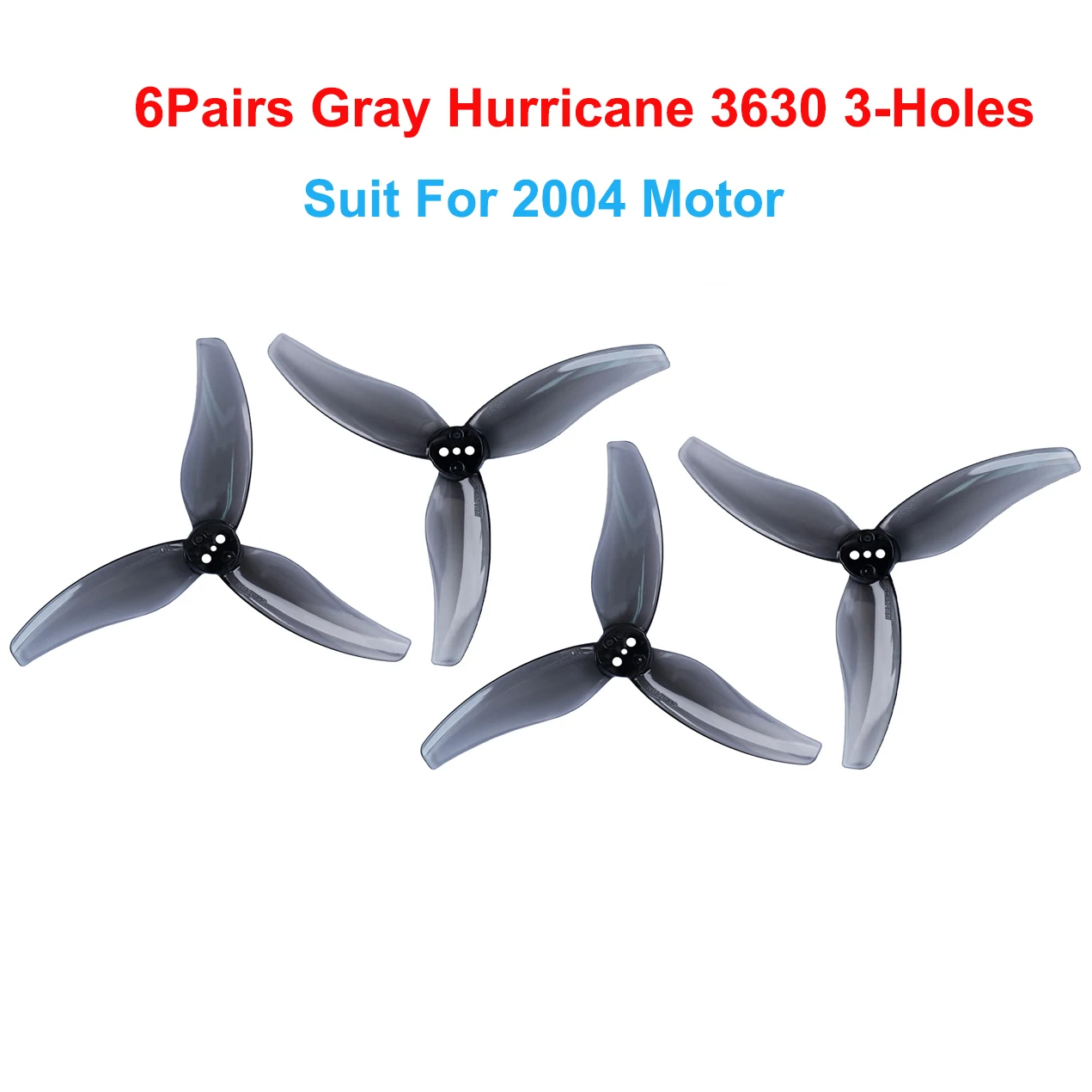 GEMFAN Hurricane Series 3-Blade FPV Racing Drone Propellers - CW/CCW