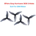 6Pairs 3630 Gray