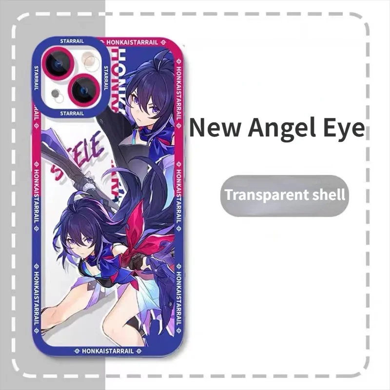 Versatile Smartphone Protective Case - Honkai Star Rail Design