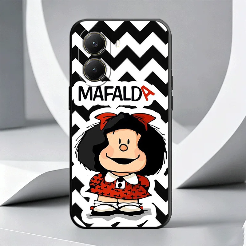 Mafalda Cartoon Cute Soft Phone Case