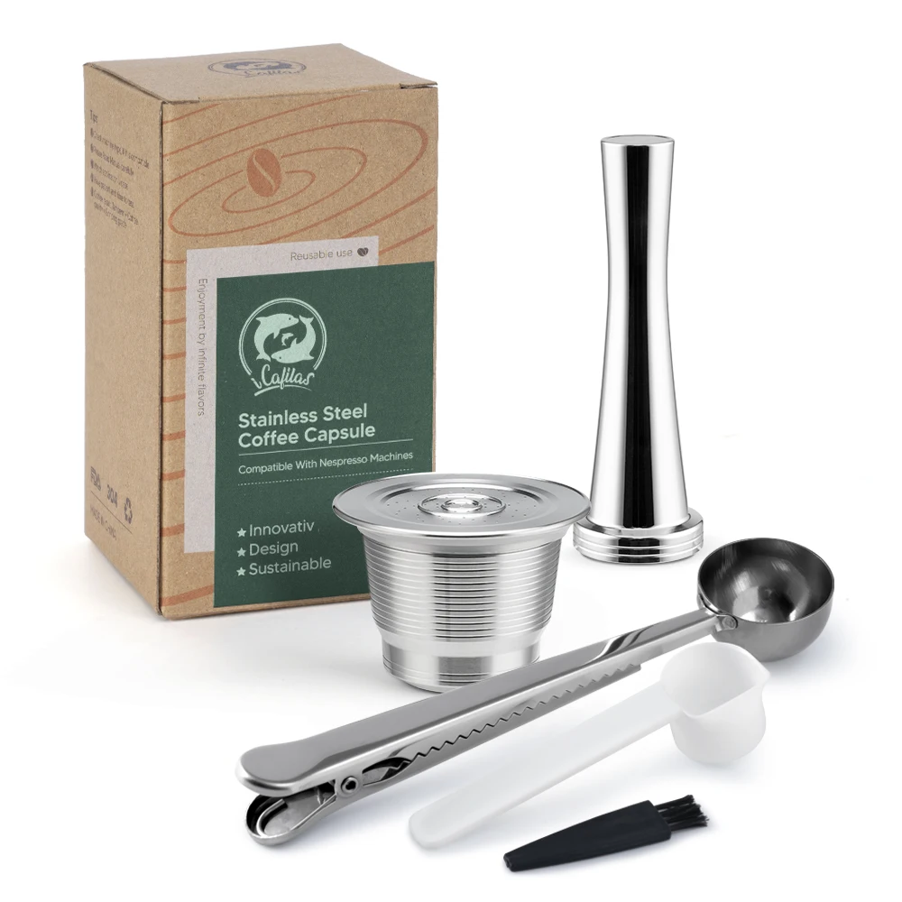 Stainless Steel Reusable Coffee Capsule