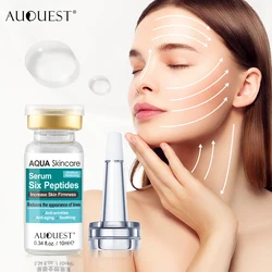 AUQUEST Face Serum Six Peptides Essence Firming Anti-wrinkle Face Serum Lift Firming Moisturizing Whitening face Skin Care 10ml
