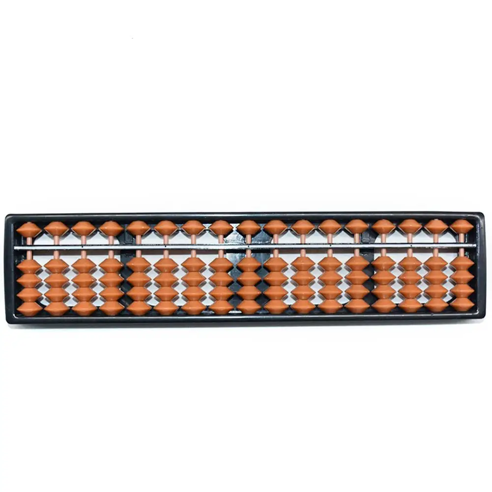 17 Column Plastic Abacus With Colorful Beads Children Math Arithmetic Counting Tool For Students Kindergarten Kids