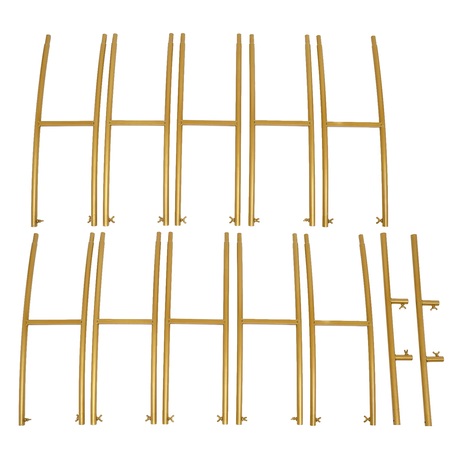 Wedding Arch Stand with Bases Easy Assembly Garden Arch Metal Abor for Weddings Party Event Decoration