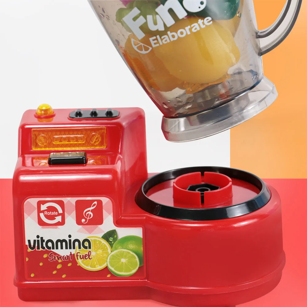 Kids Pretend Playset Toy Educational Learning Juicer machine Simulation Kitchen Home Appliances for Kids 3 Years & Up