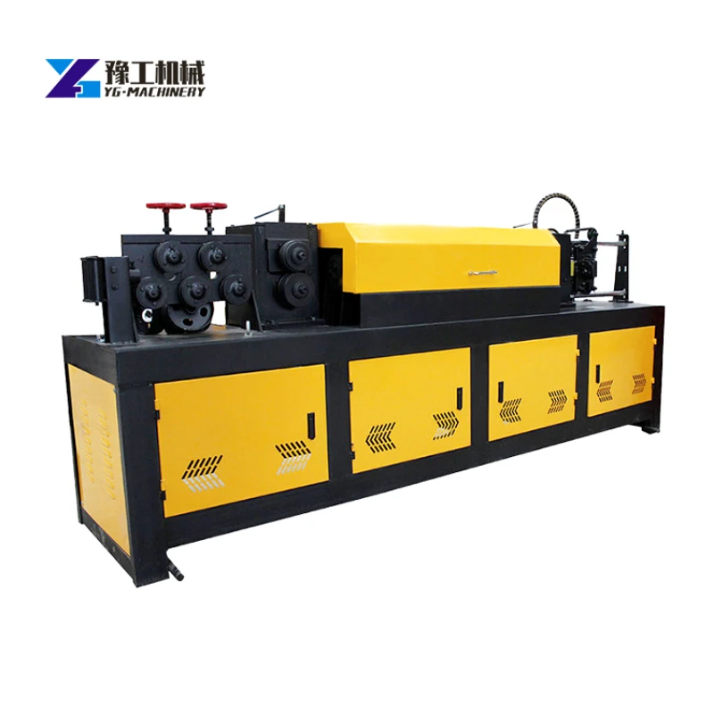 

New Low Price Rebar Straighten Cutting Machine Steel Wire Rod Straightener Steel Processing Building Thread Rebar Cut Equipment