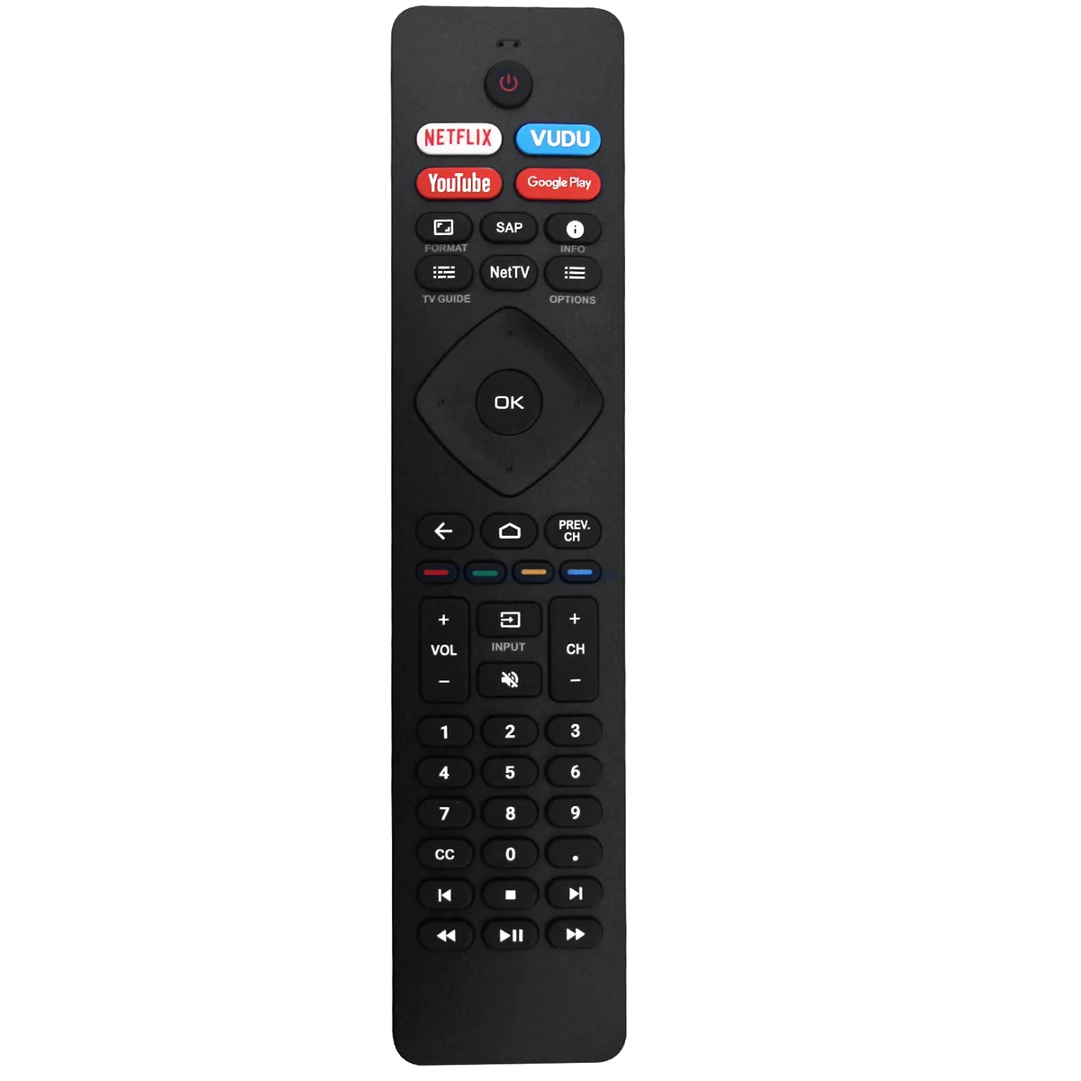 

Replace NH800UP RF402A-V14 Remote for Android 4K Ultra HD Smart LED TV 43PFL5766/F7 50PFL5704/F7 55PFL5604/F7