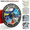 Diamond Composite Multifunctional Cutting Saw Blade Ultra-thin Saw Blade Ceramic Tile Glass Cutting Disc for Angle Grinder