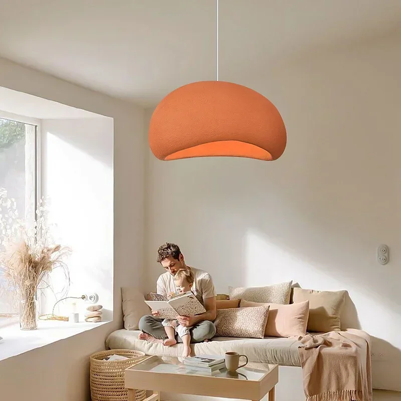 Minimalist Wabi-Sabi LED Chandeliers Light Living Kitchen Island Restaurant Decor Hanging Lamp Suspension led lights pendant lights
