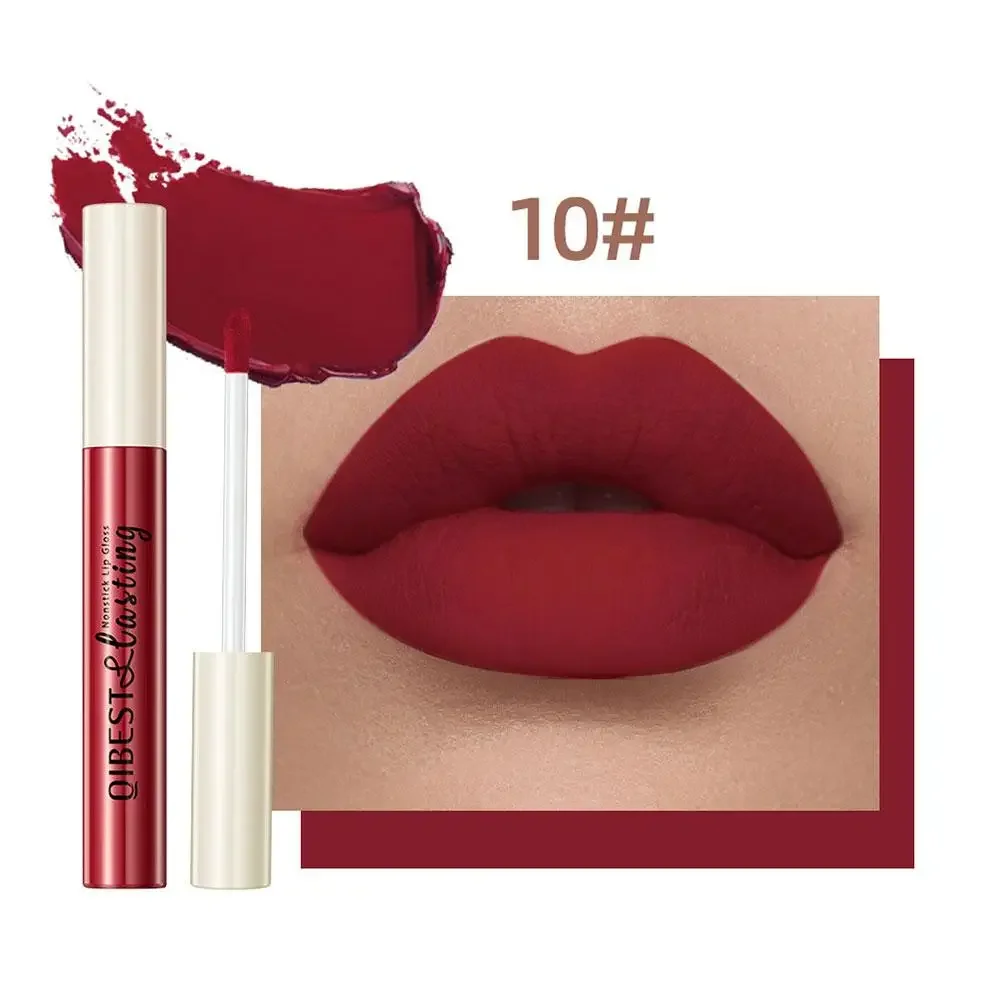 thumbnail image 1 of Liquid Lipstick Sexy Long Lasting Lipgloss Moisturizing Natural Glaze Lip Matte Velvet Non-marking Lips Waterproof Makeup T H0R6, 1 of 5