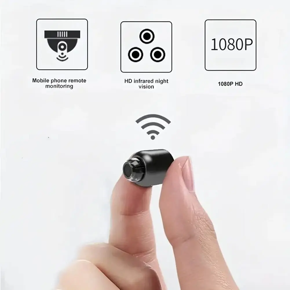 Baby Monitor Camera X5 Mini WiFi IP Camera 1080P HD Motion Detection Night Vision Security Camera Recorder Baby Monitor Indoor Safety Surveillance
