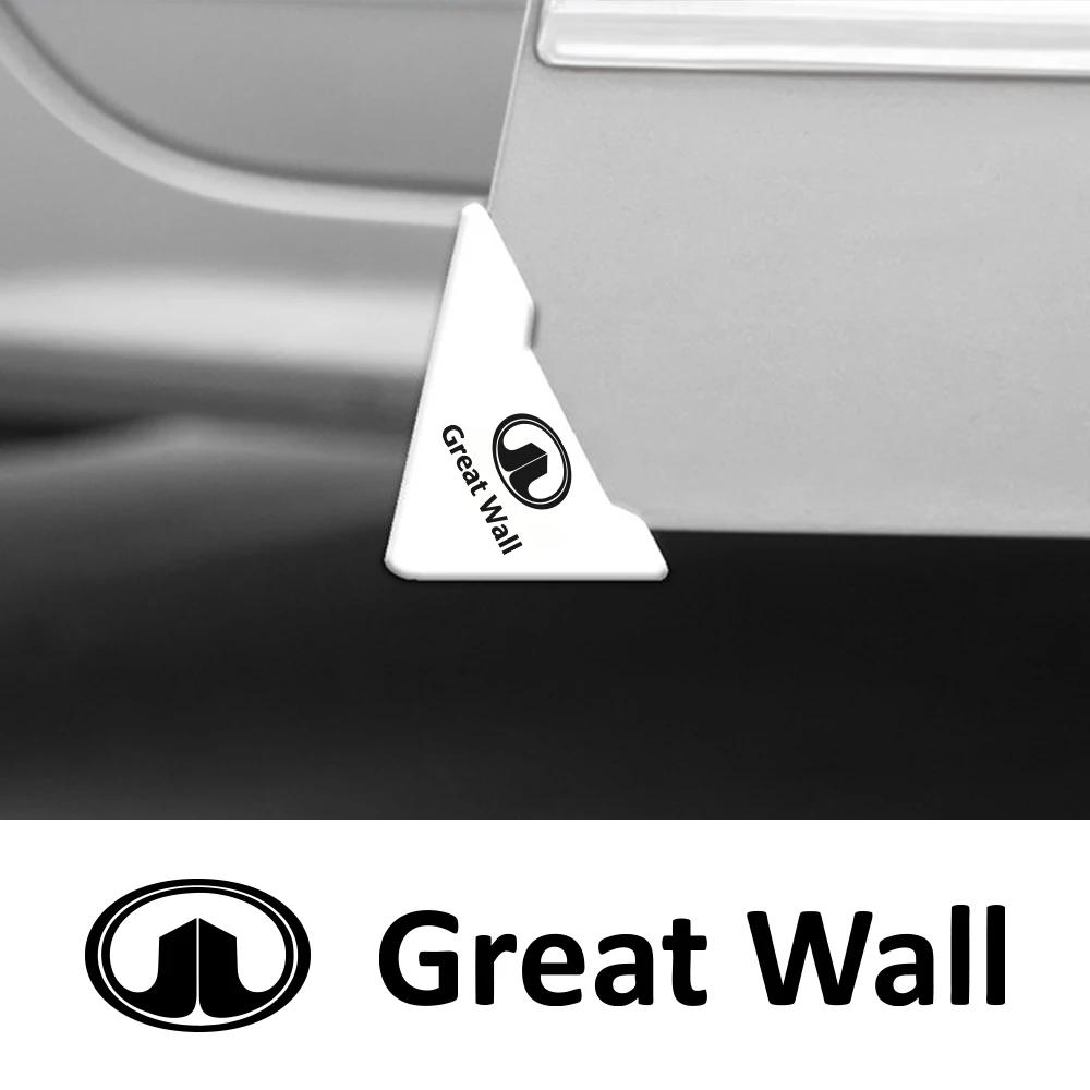 Car Front Door Corner Cover For Great Wall Poer Tank 500 Voleex C10 C30 C50 Wingle 5 Haval Hover H3 H5 GWM Steed Car Accessories car door corner cover