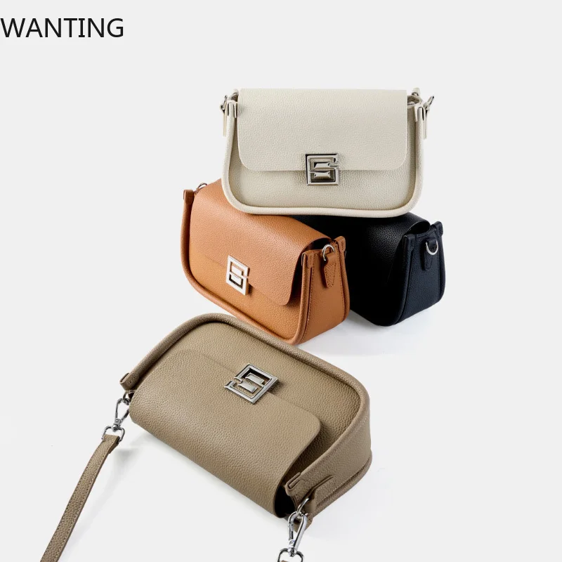 حقيبة نسائية فاخرة مصممة 2025 حقيبة كتف نسائية جدي...