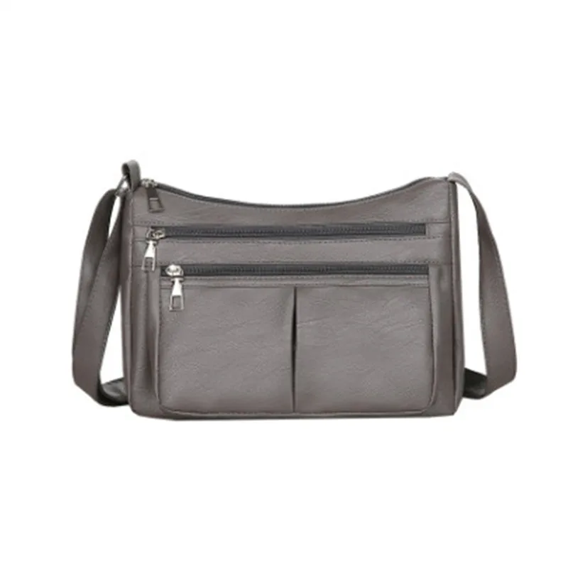 Fashion Women Bag Pu Soft Leather Shoulder Bag Multi-layer Crossbody Bag Quality Small Bag Brand Red Handbag Purses 12