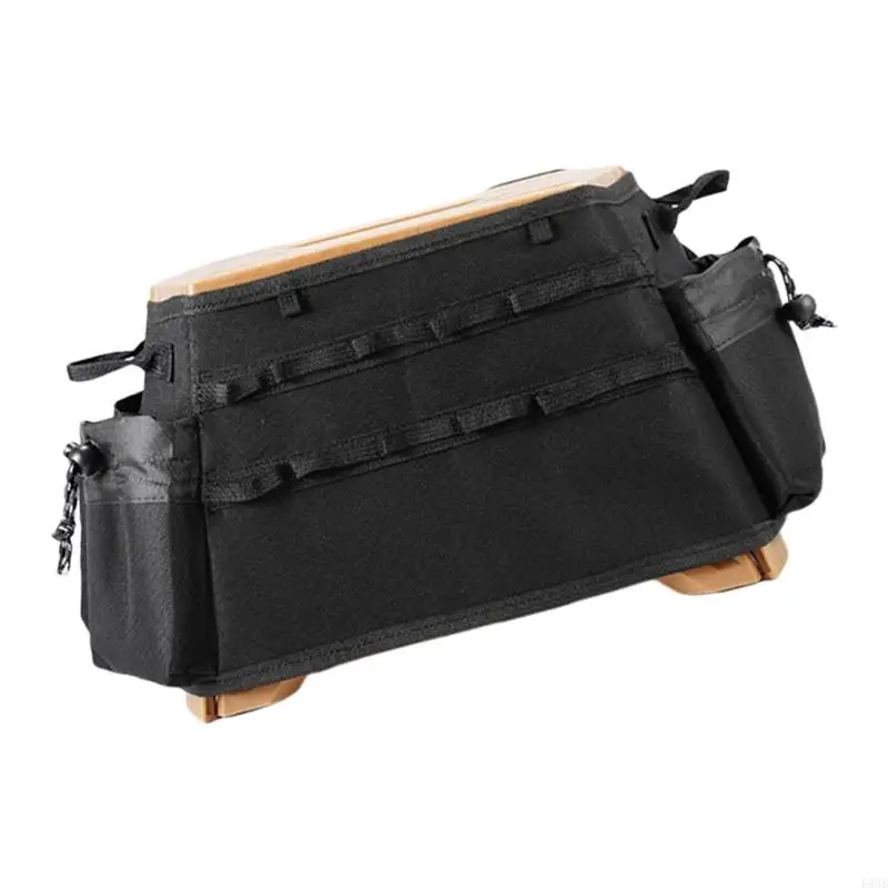 Protective Folded Stool Cover Hand-Held Extension Cover Portables Tool Storage for Fishing and Hiking