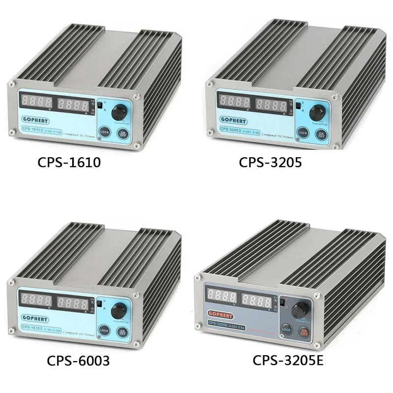 

CPS-3205 3205II Mini Adjustable Digital Switching DC Power Supply OVP/OCP/OTP 0.001A 0.01V 32V 30V 5A 60V 3A 16V 10A